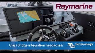 Glass bridge integration Victron Energy  Raymarine [upl. by Ayitahs906]