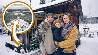 This Family has been Living in a Cabin in the Swedish Woods for 10 years  Day in Life [upl. by Ahpla]