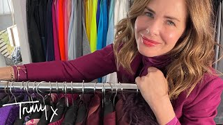 Closet Confessions How To Style Purple  Fashion Haul  Trinny [upl. by Eenert]