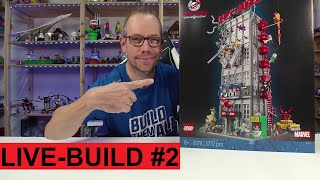 LEGO Daily Bugle LIVEBuild 2 – LEGO Marvel 76178 [upl. by Adena80]