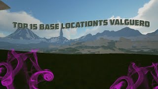 ARK Valguero  TOP 15 PvP BASE LOCATIONS  Ark PvP  Ark Survival Evolved  Ark Basics [upl. by Inar]