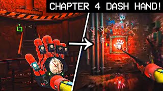 What if we go to CHAPTER 4 amp use DASH HAND Chapter 4 FANMADE  Poppy Playtime Concept Reaction [upl. by Lairea]