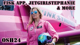 FISK Approach JetGirlStephanie Warbids amp Burt Rutan  OSH24 [upl. by Varick]