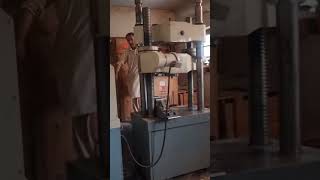 Steel test for bend torsion elongation and compression [upl. by Onifled700]