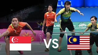 Ong Ren Ne  Crystal Wong SGP vs Vivian Hoo  Khe Wei Woon MAS  Badminton [upl. by Landis]