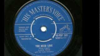 Lloyd Price You Need Love 45 rpm [upl. by Nnahs]