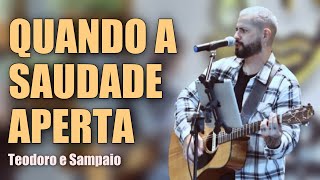 Quando a saudade aperta  Cover por Zark Souza [upl. by Yenahpets]