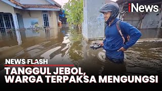 Banjir Parah di Pekalongan Tanggul Jebol Aktivitas Warga Terganggu [upl. by Ahsaele302]