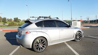 PUTTING 19” STI WHEELS ON MY WRX HATCHBACK [upl. by Torrin]