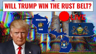 LIVE  Will Donald Trump win back the Rust Belt in 2024 [upl. by Lark]