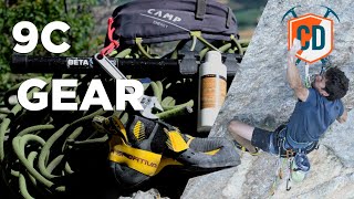 Whats Inside Stefano Ghisolfis 9c Bibliographie Gear Bag  Climbing Daily Ep1865 [upl. by Yrrak]