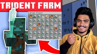 Best TRIDENT FARM  Minecraft Survival 7 [upl. by Retsub]