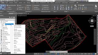 CutampFill  between Existing and Design Level  2018civil3d [upl. by Elleneg]