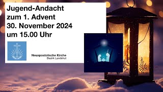 Andacht zum 1 Advent [upl. by Aniles]