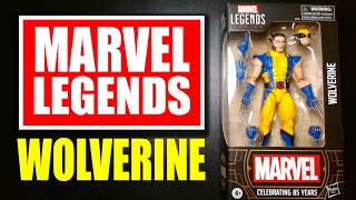 Wolverine Marvel Legends Astonishing XMen Celebrating 85 Years Hasbro Action Figure Unboxing Review [upl. by Higinbotham]