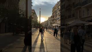 Cannes France The Chic Vibe of Cannes’ Rue dAntibes  Full Tour in 4K [upl. by Reinwald]