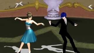 MMD  Cantarella Kaito Shion et Meiko Sakine [upl. by Akirre]