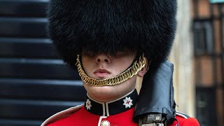 The Real Reason British Guards Wear Bearskins [upl. by Ynnal767]