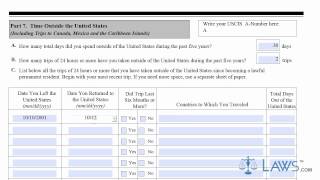 Learn How to Fill the N400 Form Application For Naturalization [upl. by Catto]