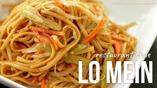 How to Make Vegetable Lo Mein Homemade Lo Mein Recipe [upl. by Tammy]