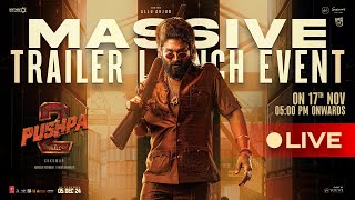 Pushpa 2  The Rule Massive Trailer Launch Event LIVE  Allu Arjun  Sukumar  DSP  YouWe Media [upl. by Pompea]