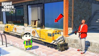 Franklin amp shinchan Buy Mini RC Train in GTA 5  JNK GAMER [upl. by Vinay]