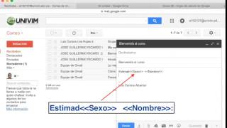 Cómo enviar correos personalizados desde gmail [upl. by Tham135]