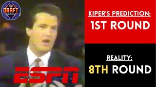 Mel Kipers WORST PREDICTION EVER  1992 NFL Draft [upl. by Siubhan]