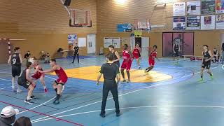 TMB contre CTC RANCE ESTUAIRE U18IR [upl. by Bonnes]