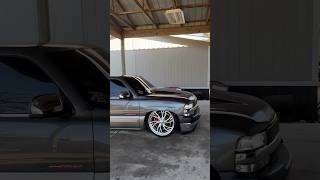 NBS Chevy Silverado Dropped On 26s Billets [upl. by Nnayar]