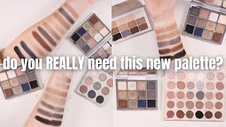 Makeup by Mario Ethereal Eyes Moonlight Palette  Swatches and Comparisons [upl. by Hbaruas]