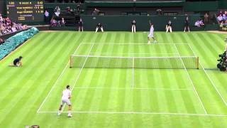 2013 Day 1 Highlights Roger Federer v Victor Hanescu [upl. by Trilby768]