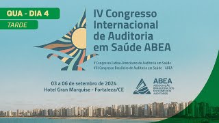 IV Congresso Internacional de Auditoria em Saúde – ABEA [upl. by Ananna]