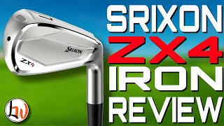 BETTER THAN I EXPECTED  SRIXON ZX4 IRONS REVIEW [upl. by Tayib564]