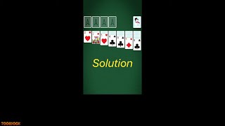 Mobilityware 08122024 Solitaire Daily Challenge Solution [upl. by Rashidi]