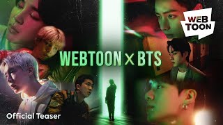 WEBTOON x BTS  Official Teaser  WEBTOON [upl. by Odrahcir]