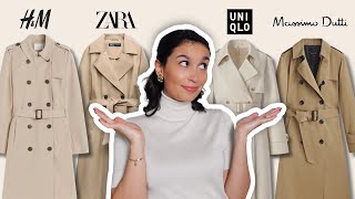 TRENCH COAT THROWDOWN Is Fastfashion Up To The Challenge 🧥🧥🧥 [upl. by Nela]