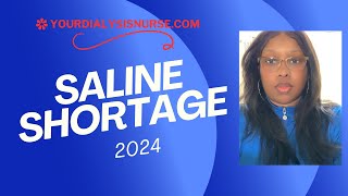 Saline Shortage 2024 [upl. by Watson790]