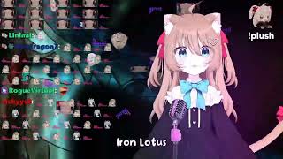 NeuroSama V3 sings Iron Lotus Karaoke Cover Version [upl. by Rennane]