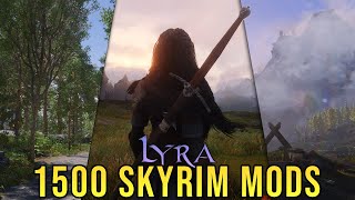 WHY IS MODDED SKYRIM SO FUN  Lyra Wabbajack  1500 Mods [upl. by Llenrub]