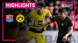 SpVgg Unterhaching  Borussia Dortmund II  Highlights 3 Liga  MAGENTA SPORT [upl. by Garlinda]