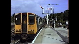 British Rail Merseyrail 1994Semaphores amp Class 507508 EMUs at Birkenhead Nth West Kirby amp Hoylake [upl. by Florrie640]