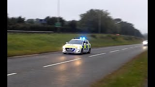 RESPONDING Dorset Police responding to a person with a knife [upl. by Akcinehs]