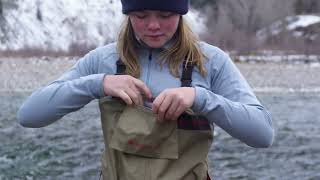 REDINGTON  Crosswater Youth Waders [upl. by Darrow]