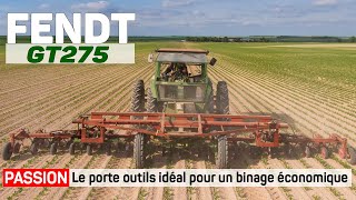 FENDT PorteOutils GT275  bineuse 18 rangs [upl. by Giulio310]