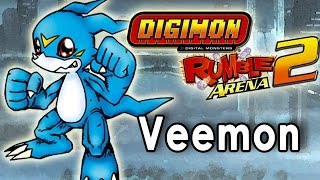 Lets Play Digimon Rumble Arena  2  Veemon [upl. by Enail]