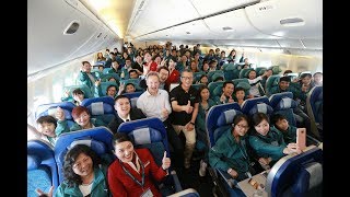 Cathay Pacific Community Flight 2017 [upl. by Eonak731]