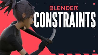 Basics of Animation Constraints in Blender [upl. by Hulen]