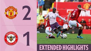 Manchester United 21 Brentford  Extended Premier League Highlights [upl. by Euk235]