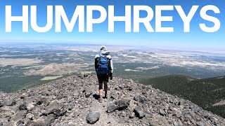 Humphreys Peak  Hiking to the highest point in Arizona [upl. by Meri368]